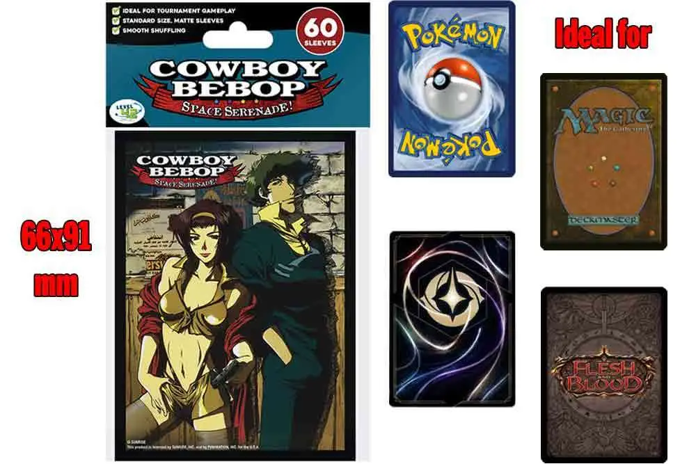 cow boy be bop protective sleeves faye and spike