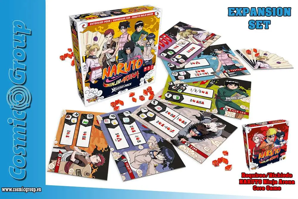 naruto ninja arena game-genin expansion