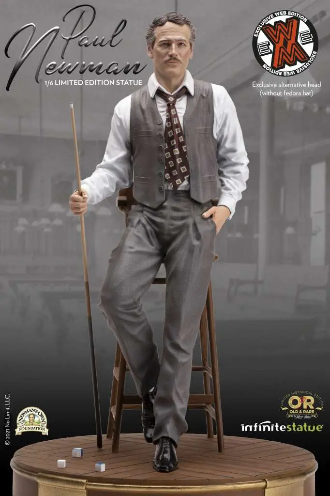 paul newman old&rare 1/6 web exc statue
