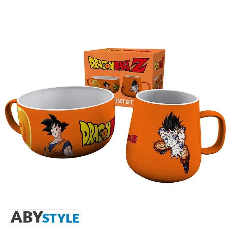 dragon ball goku breakfast set