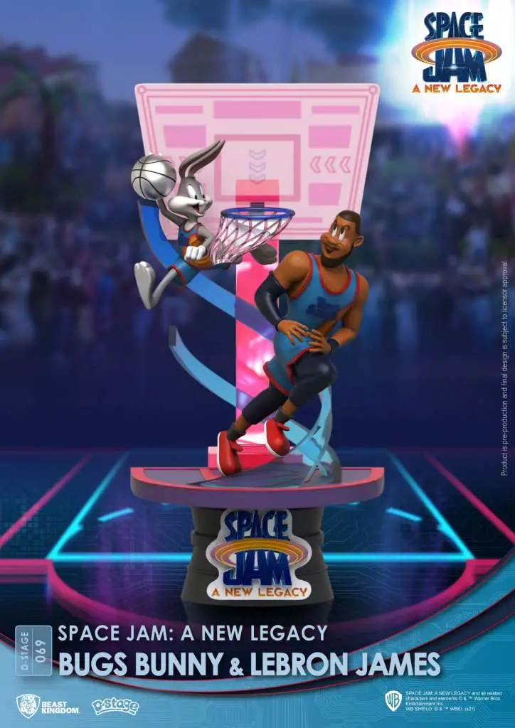 d-stage space jam 2 bug bunny +  lebron
