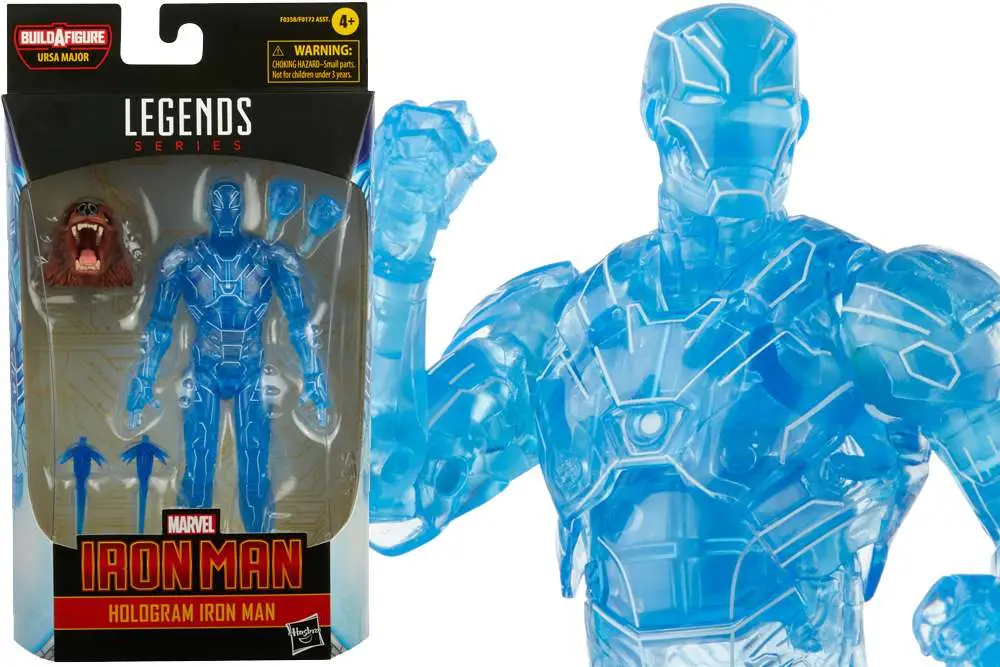 marvel legends hologram iron man af