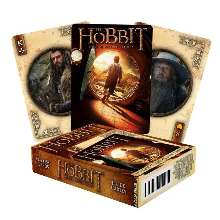 the hobbit playing cards