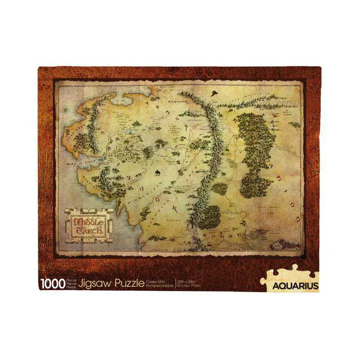 the hobbit map 1000pcs puzzle