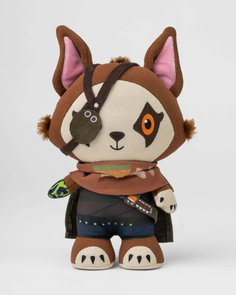biomutant racoon plush