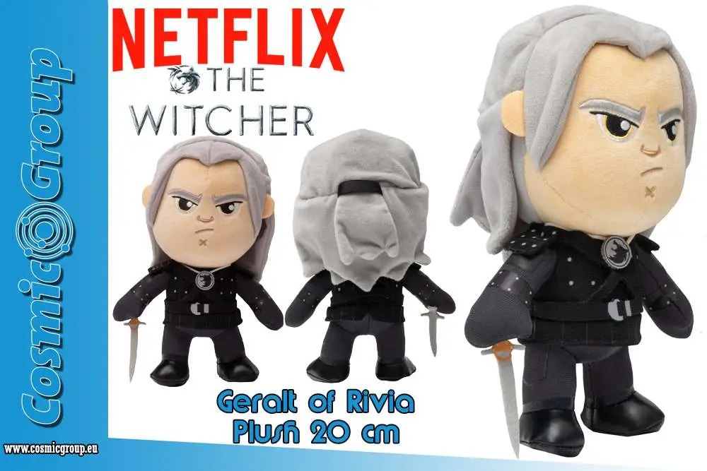 netflix the witcher geralt plush