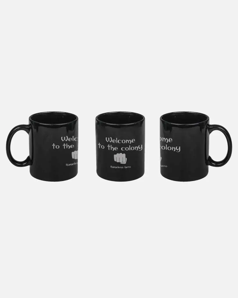 gothic colony fist mug