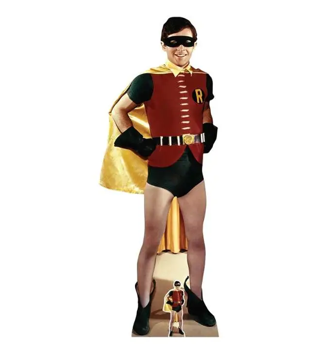 batman 1966 robin burt ward  cutout