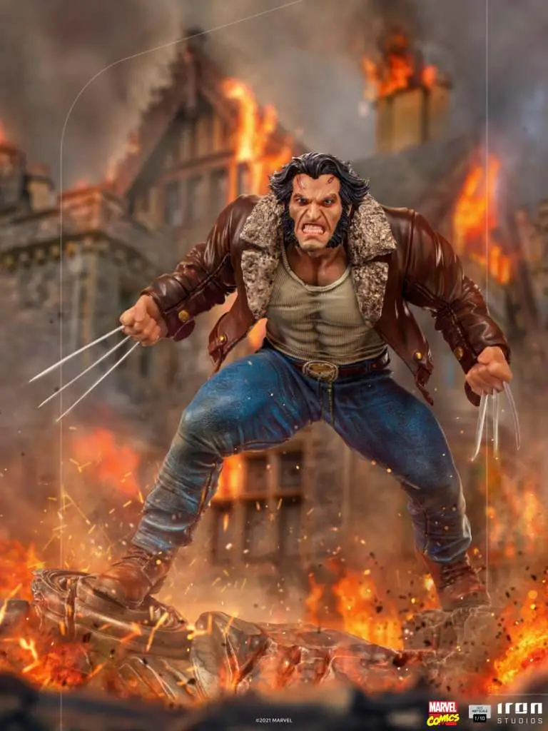 x-men logan 1/10 statue