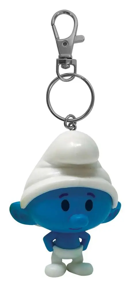 smurf chibi keyring