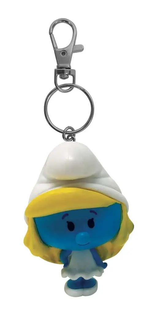 smurf smurfette chibi keyring