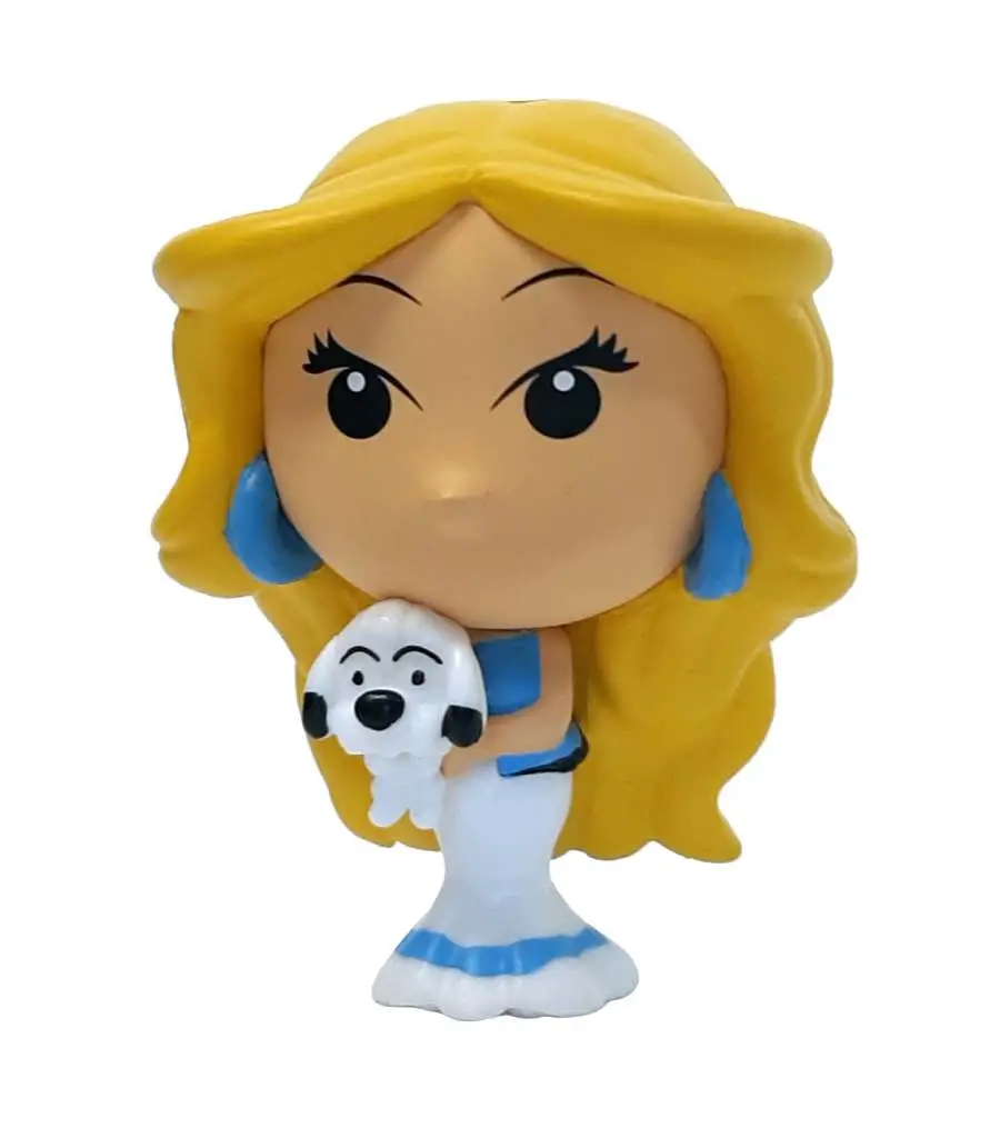 asterix falbala with idefix chibi figure