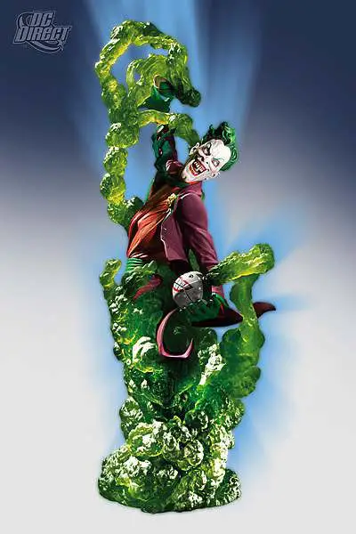 dc dynamics joker statue
