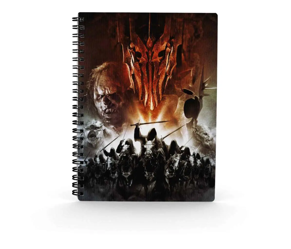 lotr mordor evil army 3d effect notebook