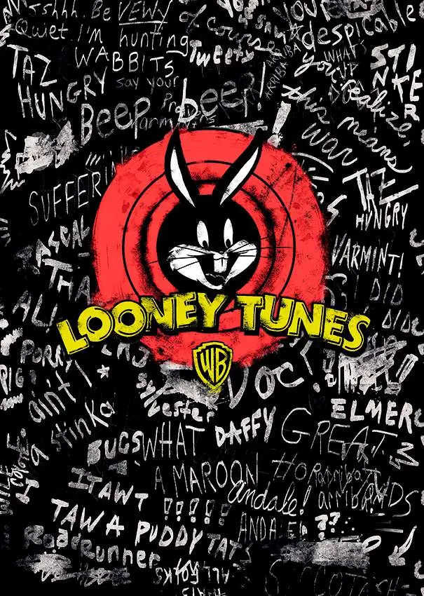 looney tunes bugs 3d effect noteboook