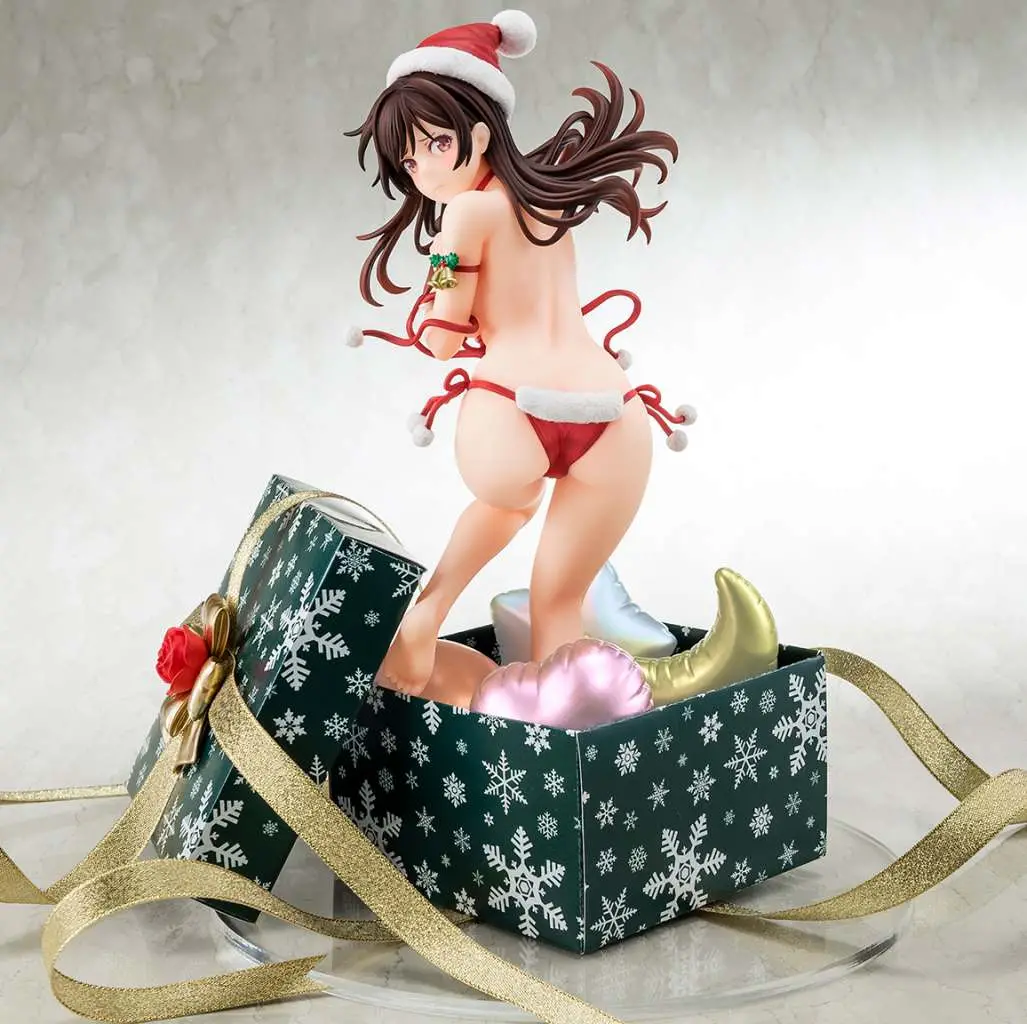 rent a girlfriend mizuhara santa bikini