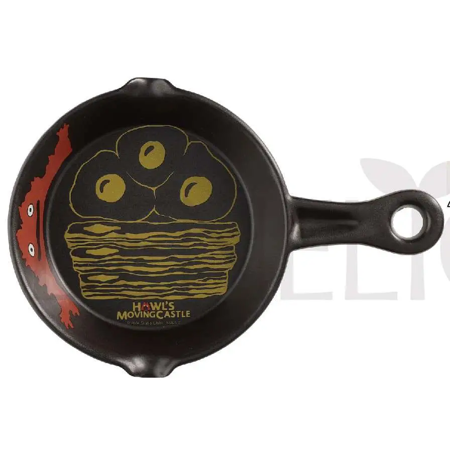 howl's moving castle ceramic pan