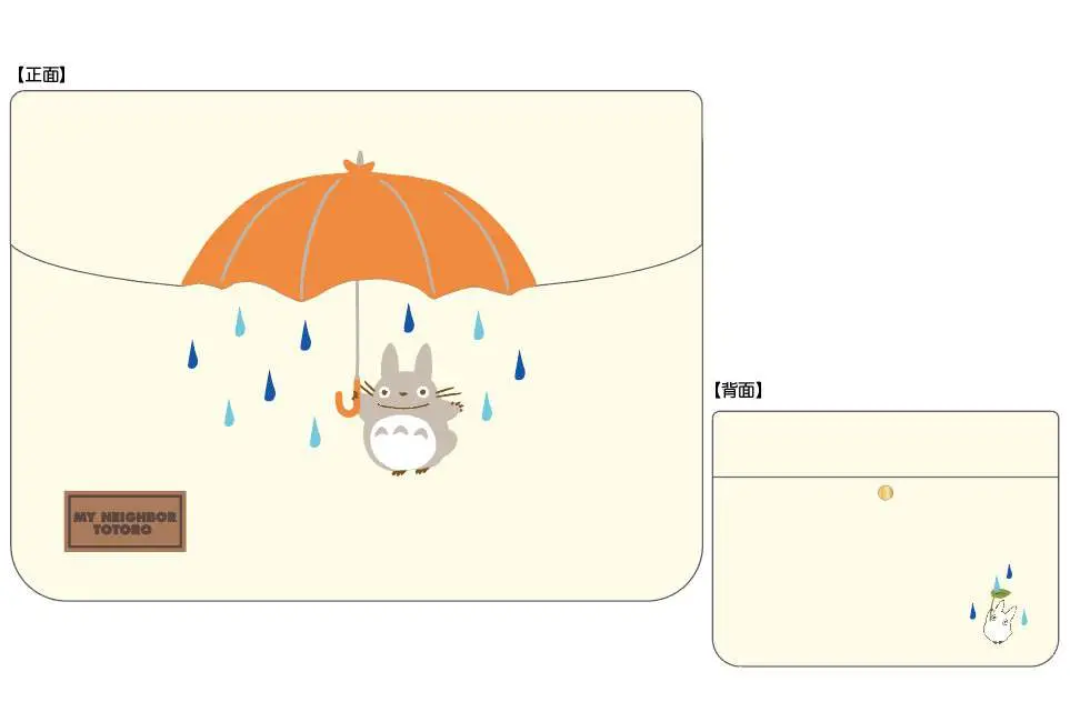 totoro umbrella satchel with sleeve