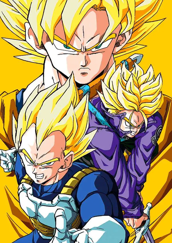 dragon ball z saiyans 3d effect notebook