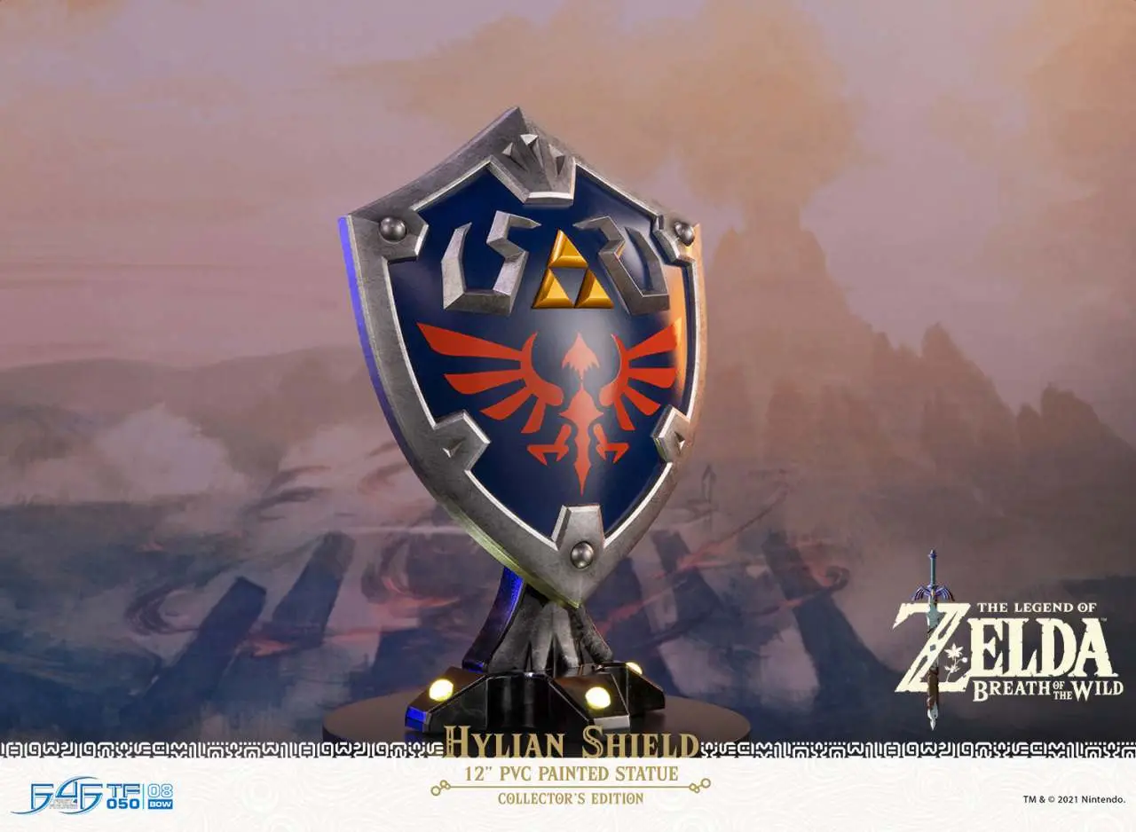 legend of zelda hylian shield pvc col ed