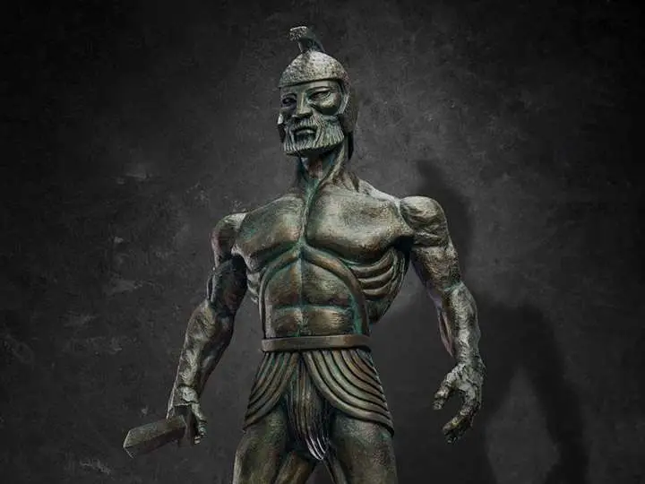 talos soft vinyl gigantic regular statue