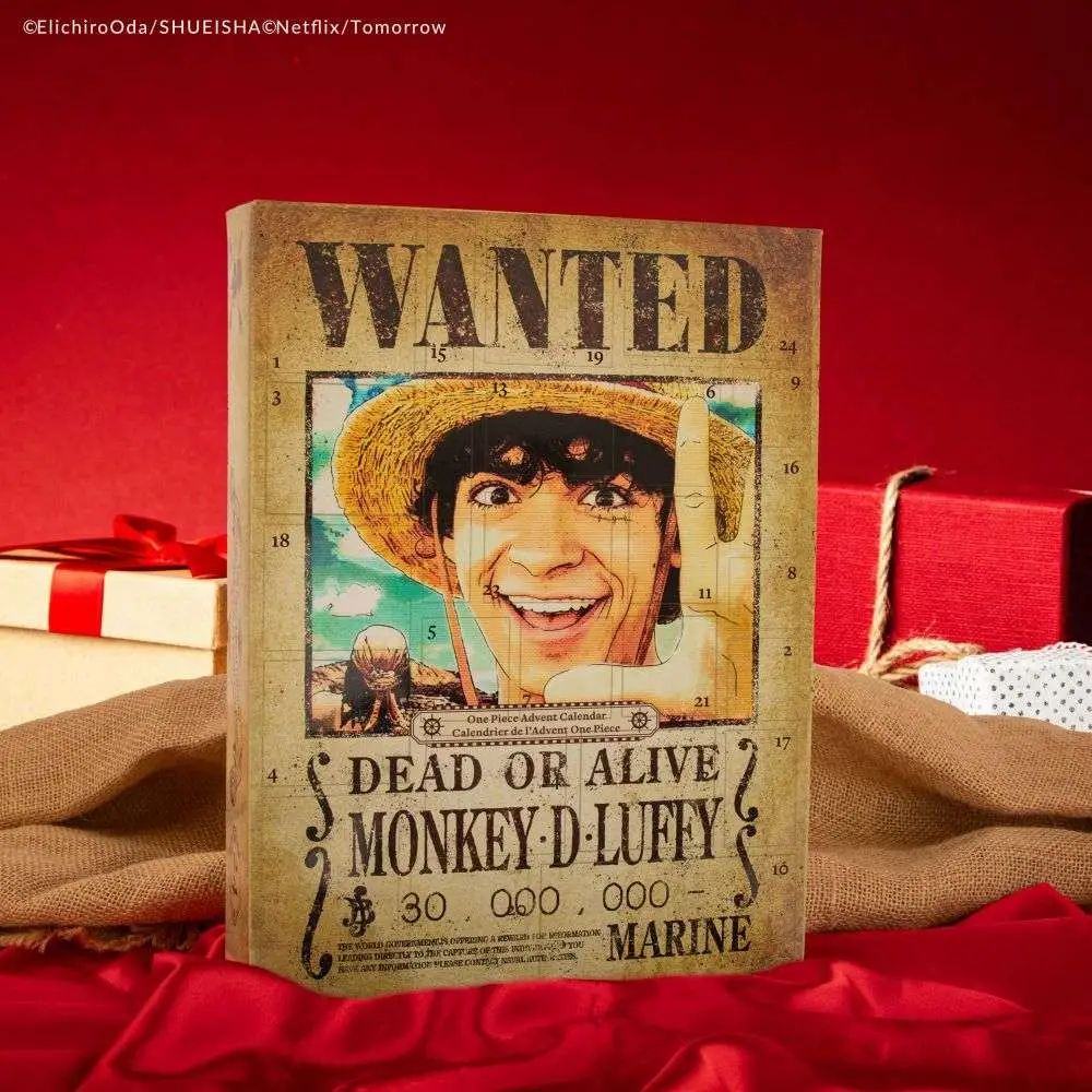 one piece wanted advent calendar