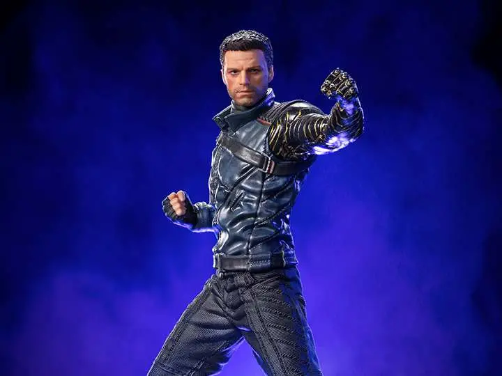 bucky the winter soldier 1/10 statue