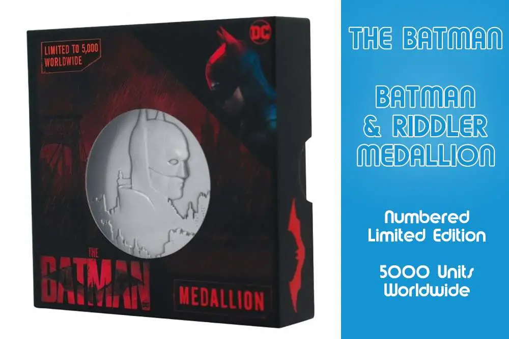 the batman metal medallion ltd ed