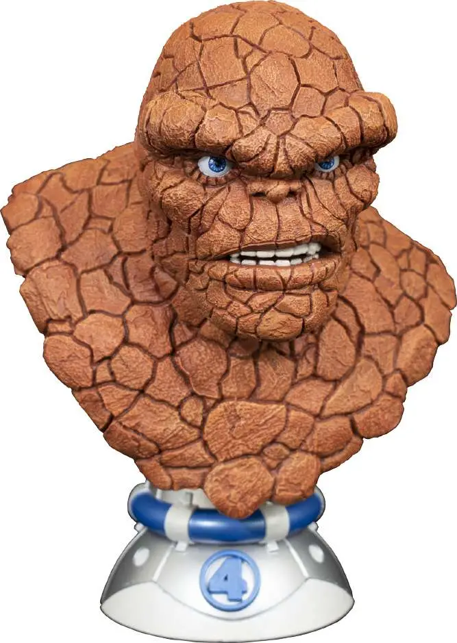 marvel legends the thing 1/2 scale bust