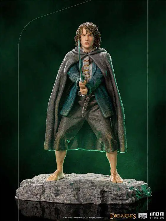 lotr pippin 1/10 art statue