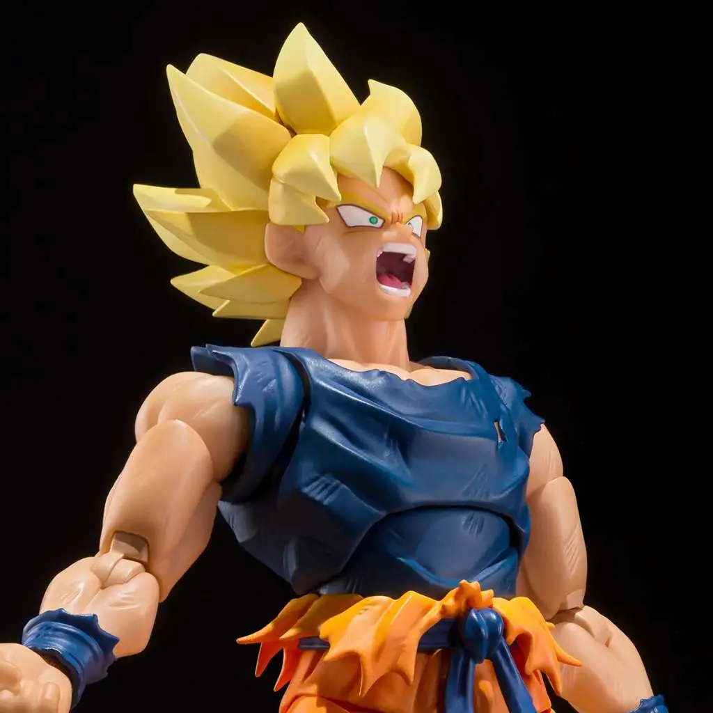 Dragon Ball Z Super Saiyan Son Goku Fighter Rage S.h.figuarts