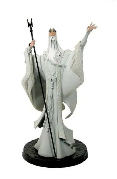 lotr saruman animated maquette