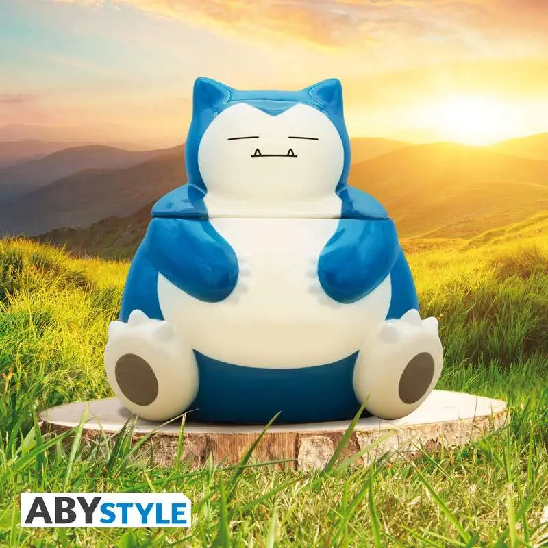 pokemon snorlax cookie jar