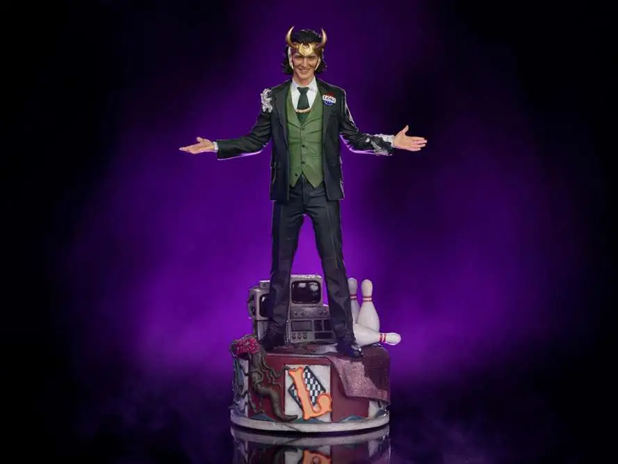 loki president variant 1/10 statue