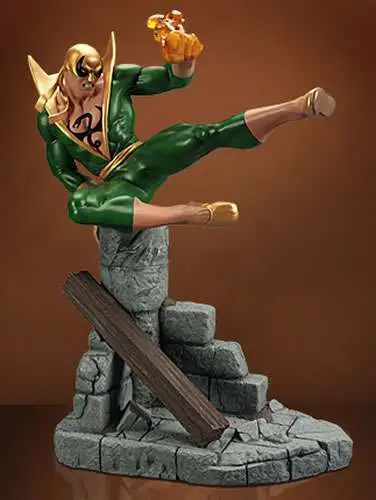 hard hero iron fist statue