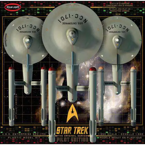 star trek uss enterprise pilot ed. parts