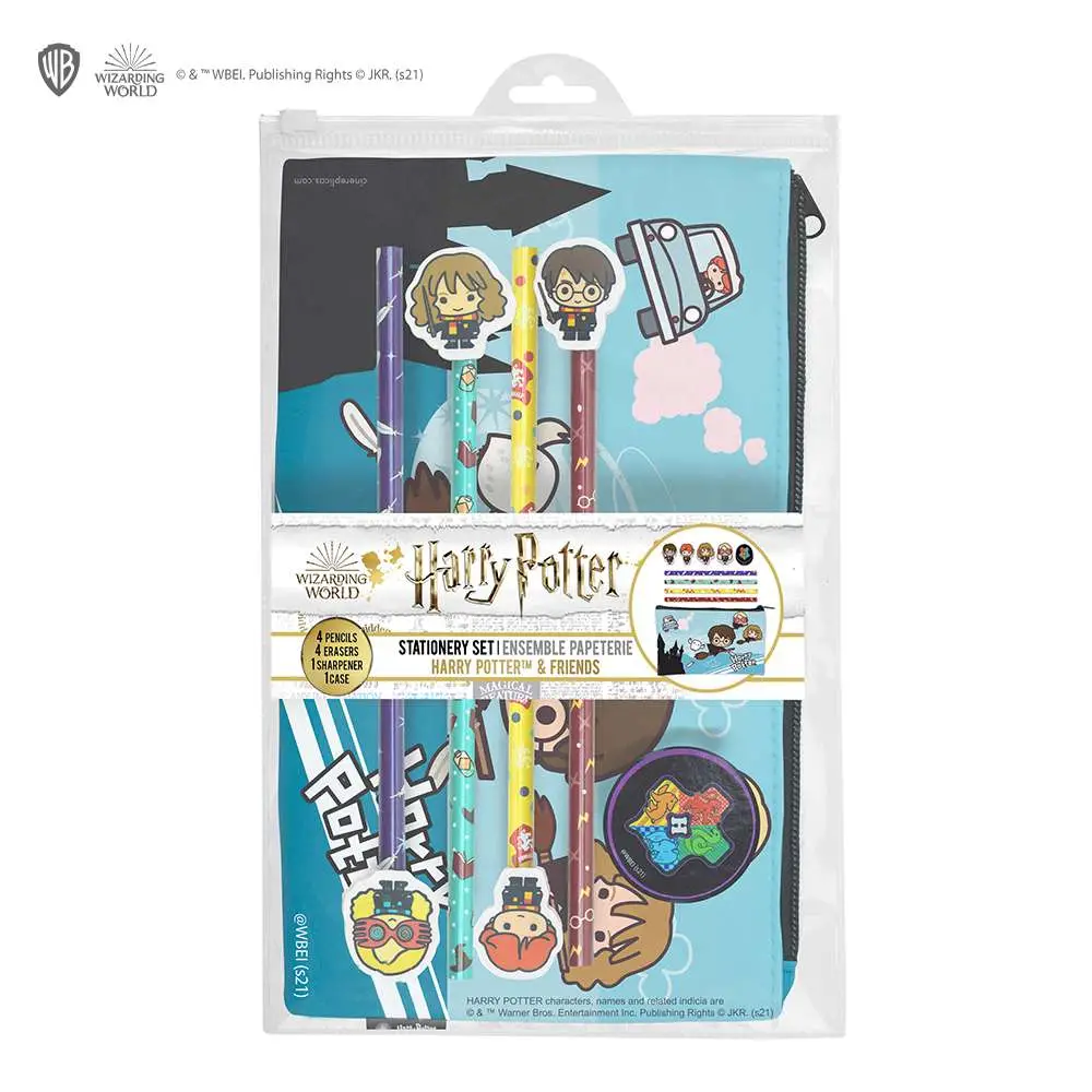 hp harry and friends stationery set