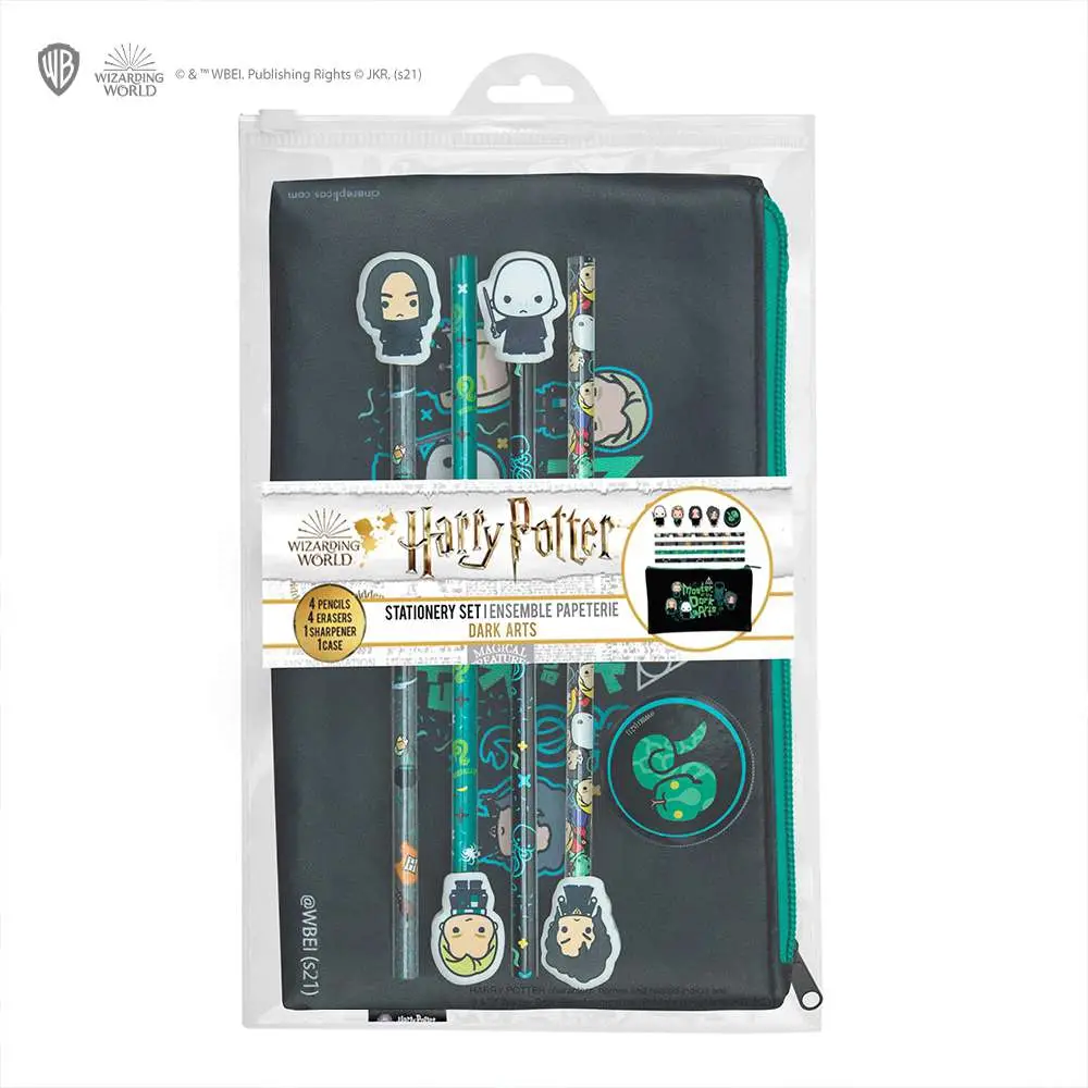 hp dark arts stationery set