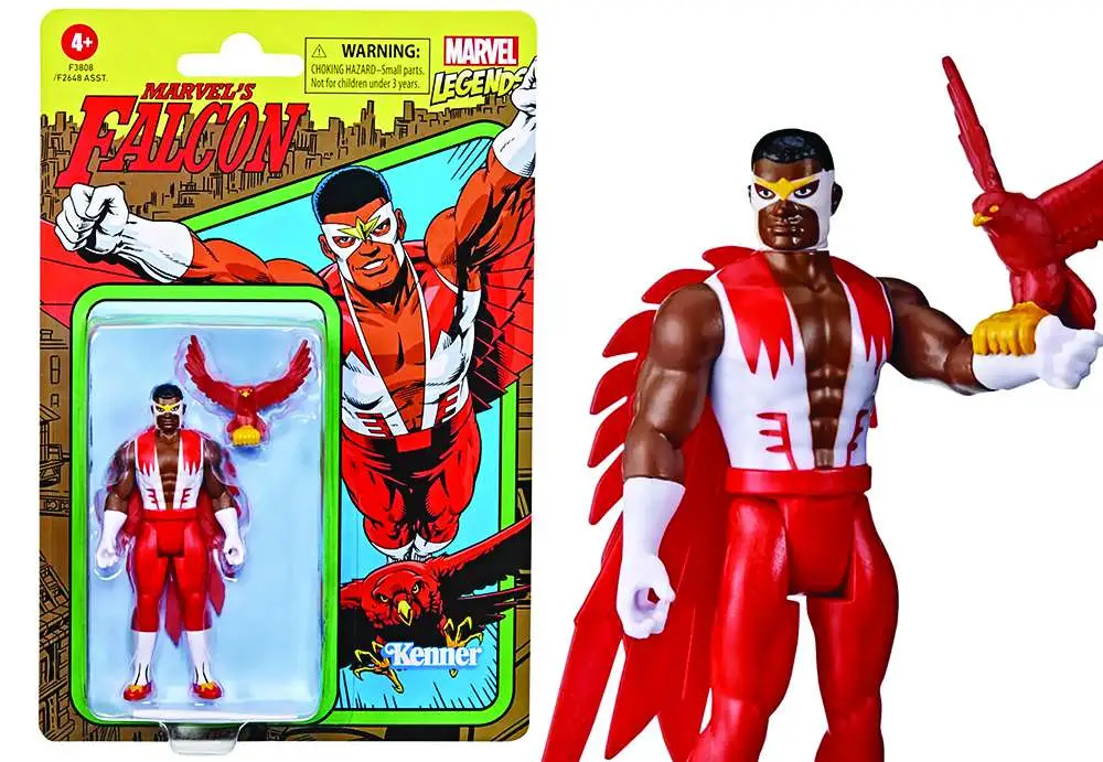 marvel legends retro falcon af
