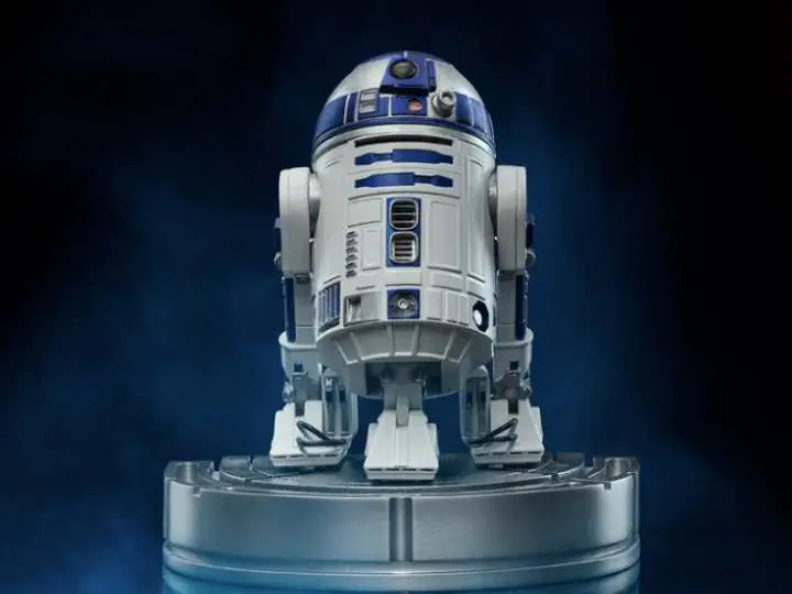 the mandalorian r2-d2  1/10 statue