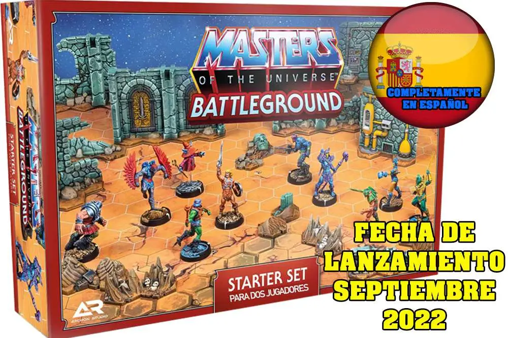 masters of the universe: battleground - starter set edición española