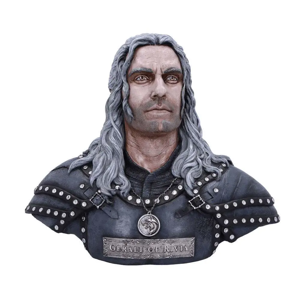 the witcher-geralt of rivia bust