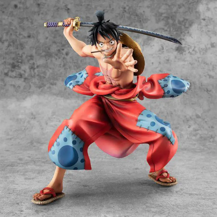 one piece pop luffy taro statue re-run