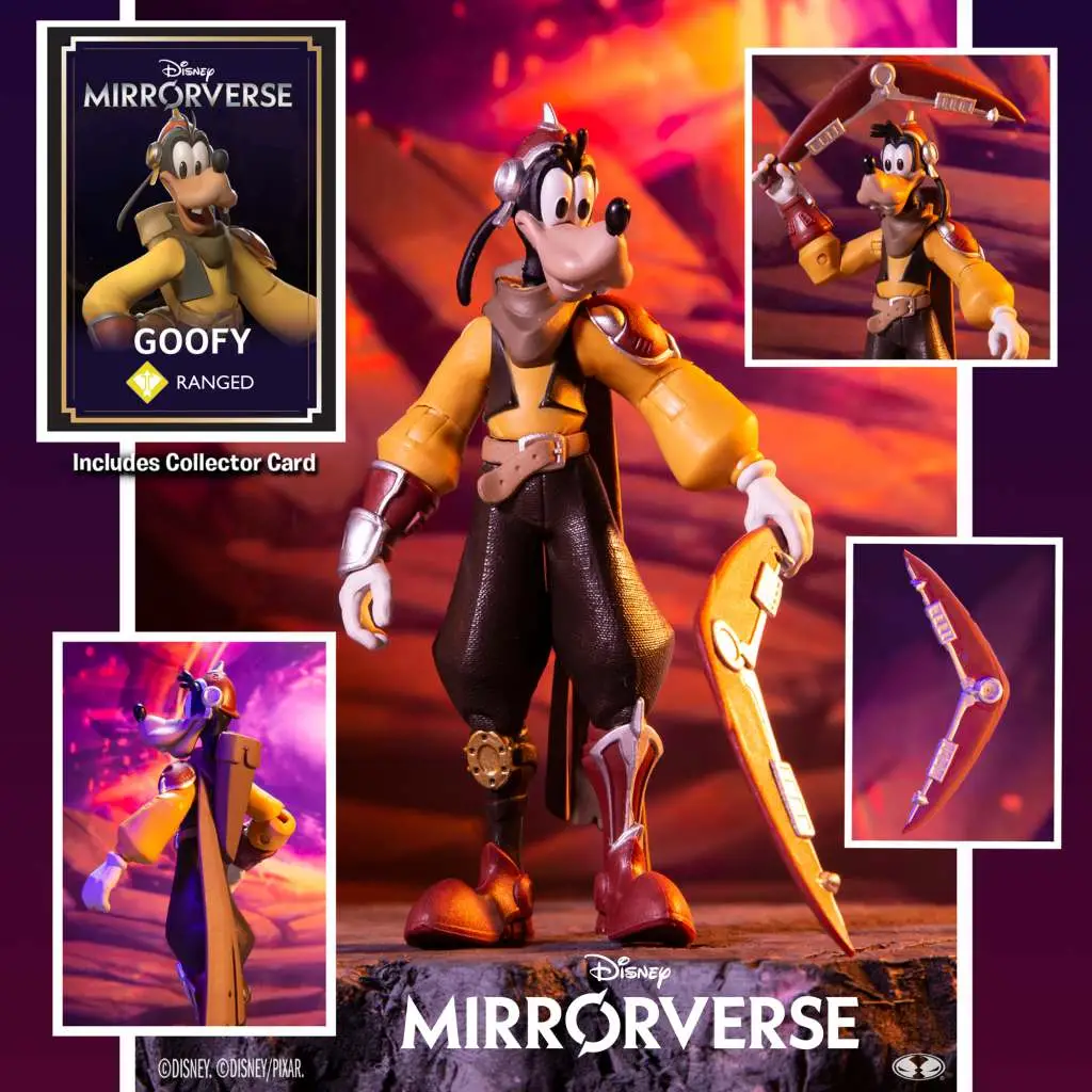 disney mirror 5inch goofy af