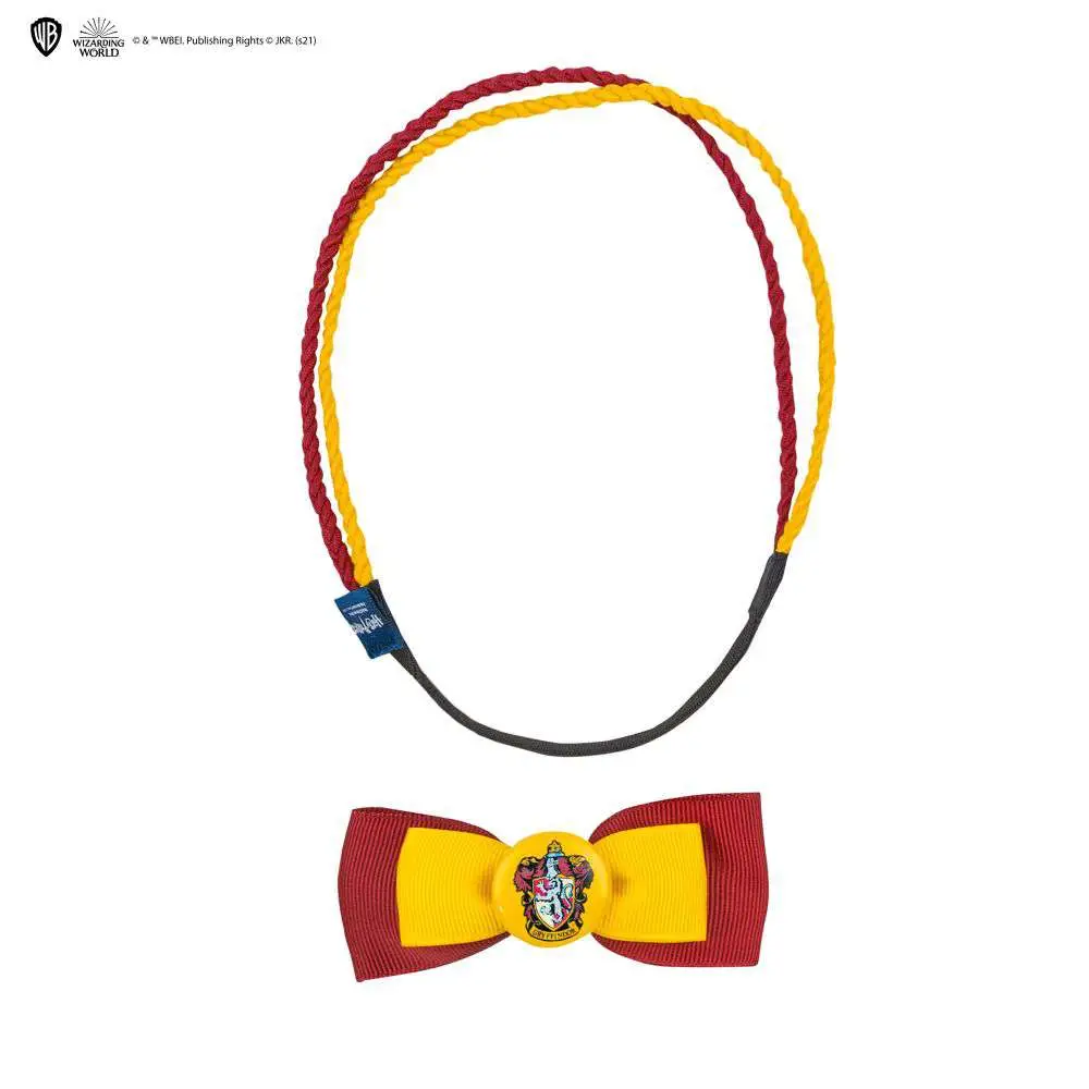 hp gryffindor double headband&clip set