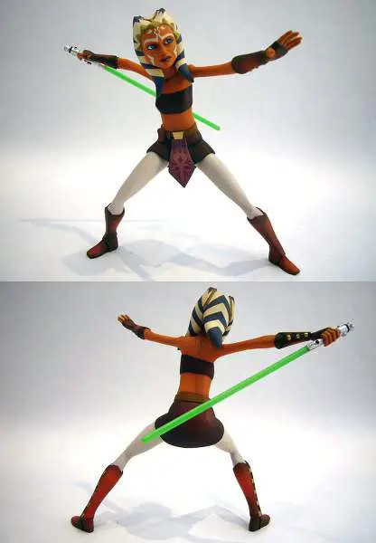 sw clone wars s.1 ahsoka artfx plus
