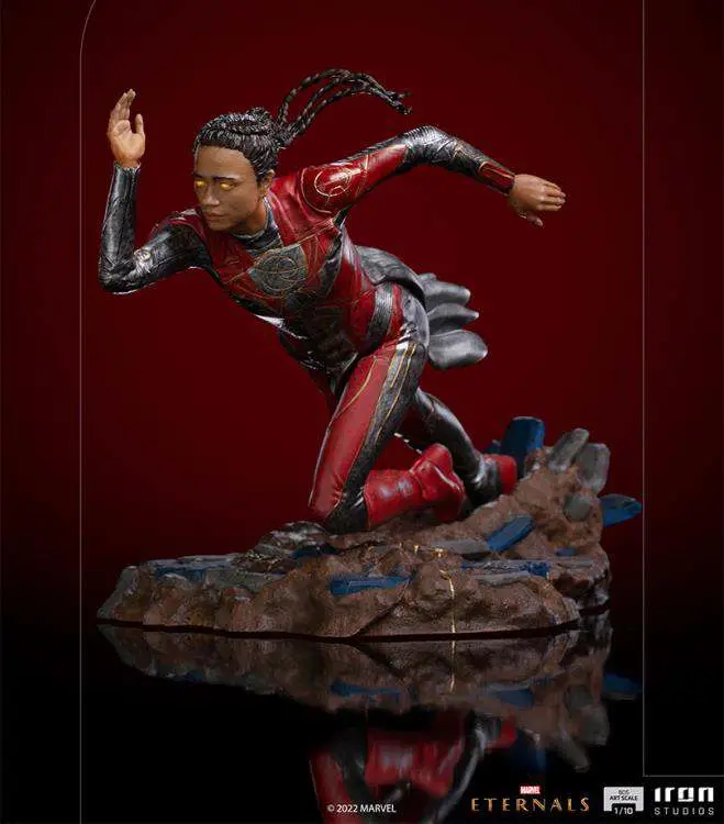 the eternals makkari 1/10 statue