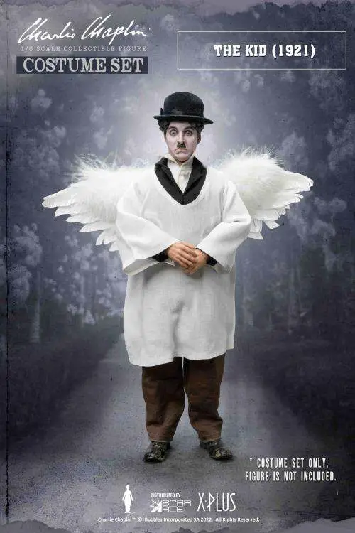charlie chaplin 1/6 angel costume set