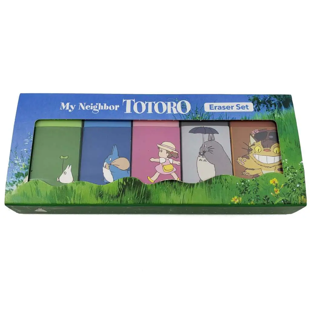 totoro erasers set