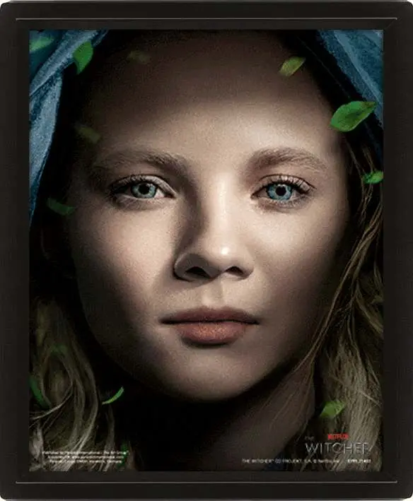 the witcher - poster 3d